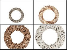 Wicker Rattan Garland Wreath