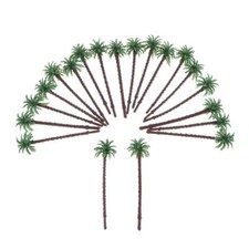 20pcs Model Tree Coconut Palm