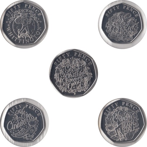 Brilliant uncirculated 50p - uncirculated,