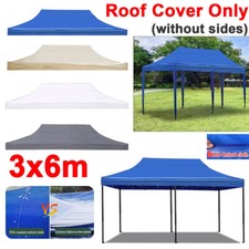 3M×6M Pop-up Gazebo Parts Replacement Spare Roof Cover Heavy Duty 600D Top