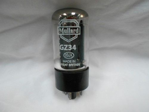 Gz34 mullard rectifier valve - gz34,