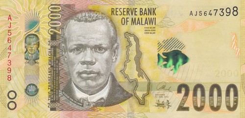 Malawi 2016 2000 kwacha - 2016:,