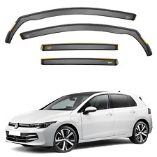 ISPEED Wind Deflectors for VW Golf MK8 2020-2024 5-Door Hatchback 4pc Set Visors