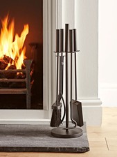 Black Wrought Iron Fireplace