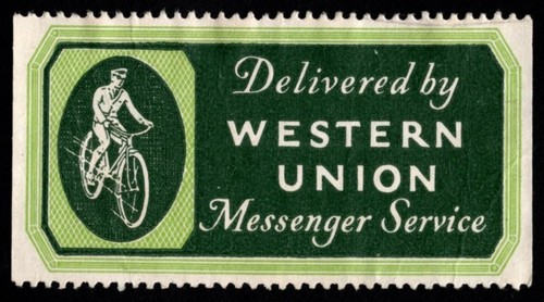 Vintage poster stamp - us,