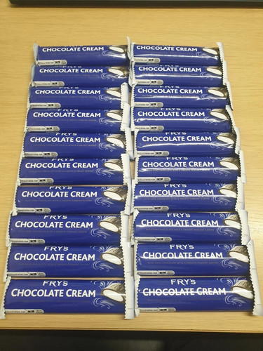 Fry chocolate cream bars - cream,