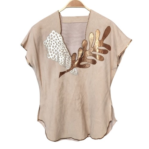 Vintage ultra suede beaded - ultra,