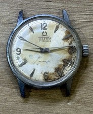 Vintage titus 17j mechanical - titus,