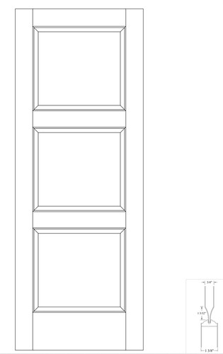Primed panel equal square - primed,