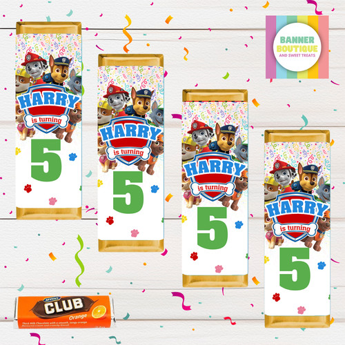 Personalised club biscuit - , or