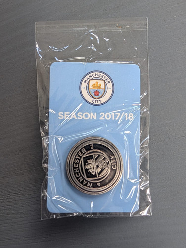 Manchester city metal - city, pin