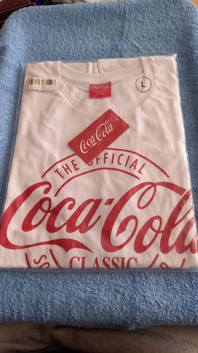 White coca cola men - men's, t-shirt