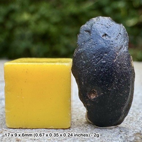 Rare australite tektite - australite,