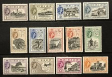 Sierra Leone 195-207 Mint LH