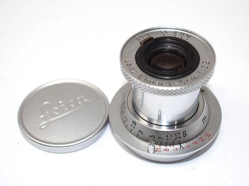 Leica leitz elmar red scale - leica,