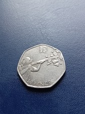 50p Coin Olympic Shooting (#26)