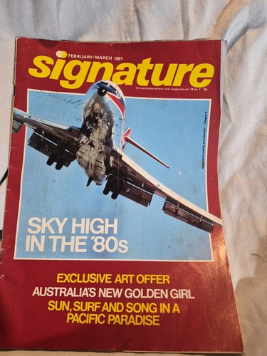 Vintage signature magazine - vintage,