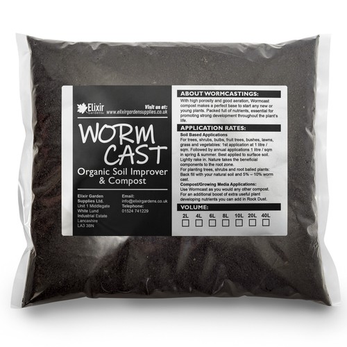 100 organic wormcast multi - wormcast,