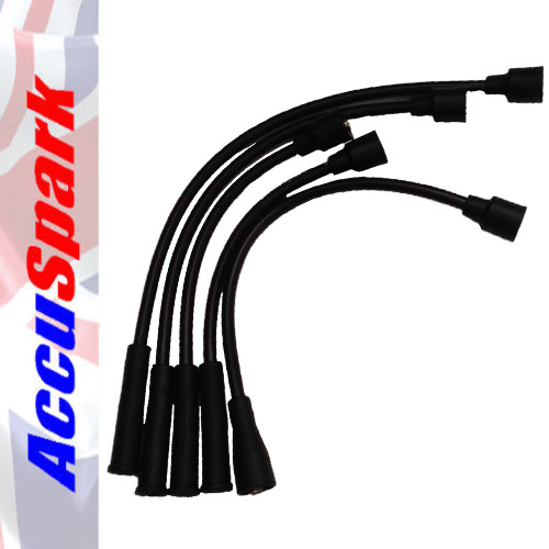Black accuspark 8mm silicon - black,