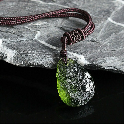 Green gem moldavite meteorite - green,