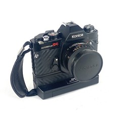 Konica Autoreflex T4 with Hexanon AR 50mm/1.7 Lens & Winder. Superb!