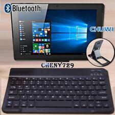 For 9.7" 10" 12" CHUWI Tablet Slim Wireless Bluetooth Keyboard + Stand Holder
