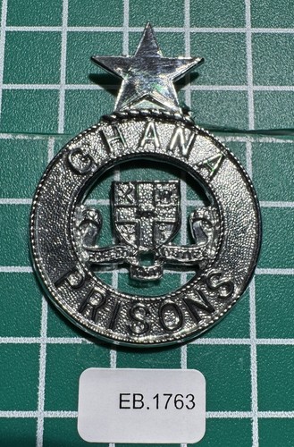 Ghana prisons cap badge - ghana,