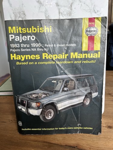 Haynes mitsubishi pajero - haynes,
