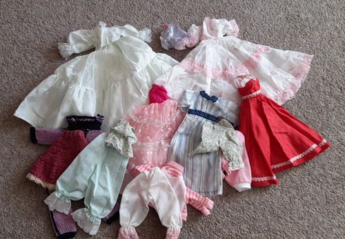 Doll clothes mixed - clothes., bundle