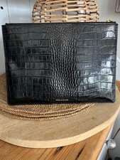 Whistles Clutch Bag Leather