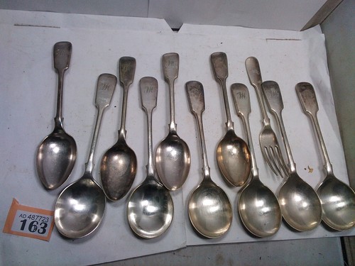 Walker and hall cutlery h - walker, f