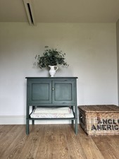 Painted linen/ larder cupboard