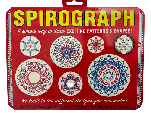 Spirograph retro tin - "spirograph",