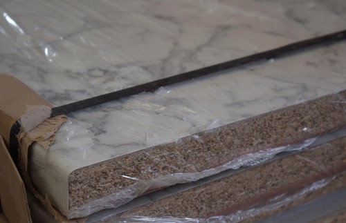 Laminate worktop round edge - laminate,