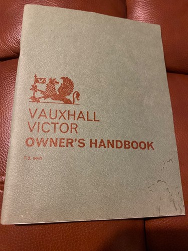 Vauxhall victor 1600 saloon - vauxhall, fb