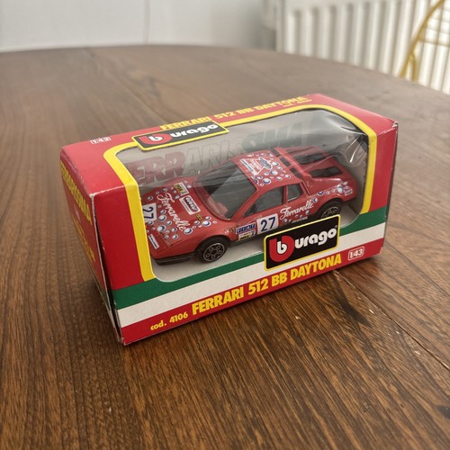 Burago ferrari 512 - bb, daytona
