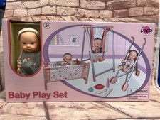 Lissi  Baby Play Set Doll Pram