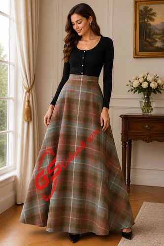 Fraser weathered tartan - fraser, maxi
