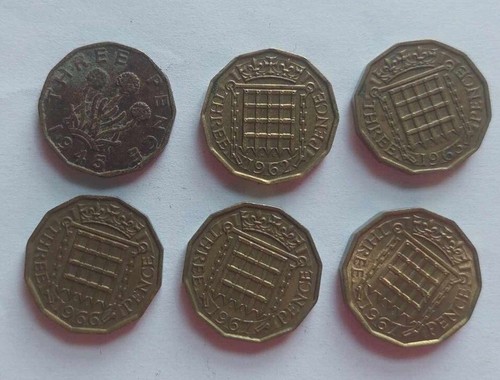 British coins six pence - coins~, ~