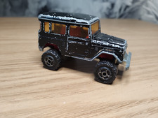 Majorette No.277 Toyota Land Cruiser J40 RAID 86 Kenya African Safari Black