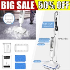 3500W STEAM MOP FLOOR CLEANER CARPET WASHER HAND-HELD STEAMER FOR HARD FLOOR NEW