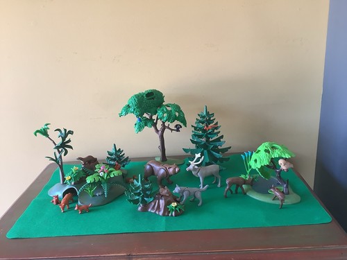 Playmobil woodland scene - playmobil,