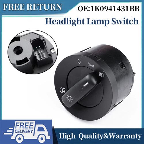 1k0941431bb headlight switch - 1k0941431bb,
