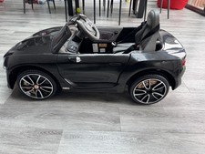 Bentley Children's Electric Ride on Car Remote Control LED Lights Music - BLACK