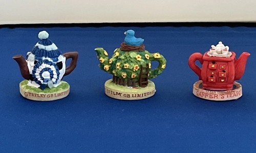 Vintage tetley teapots - tetley,