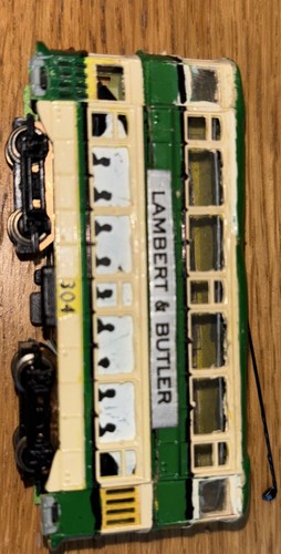 Gauge double decker tram car - double,