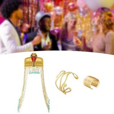 Women's Egyptian Headpiece Egypt Queen Costume Egyptian Costume Accessories for