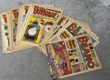 22 BEANO & DANDY COMICS FROM 1980'S-1990