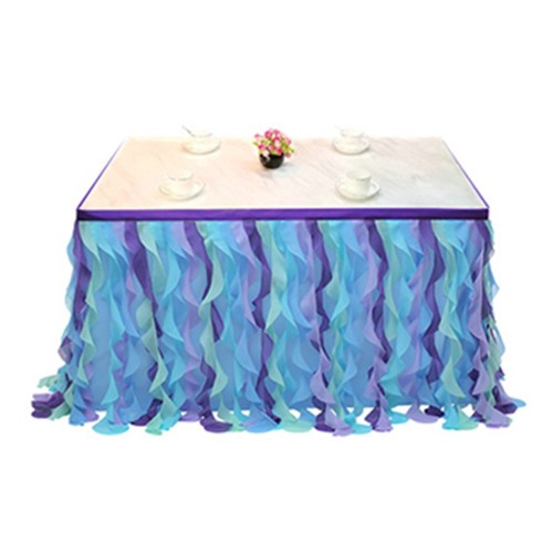 Rectangle round table - round, cloth