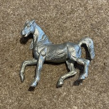 Brass Horse Figurine 6”